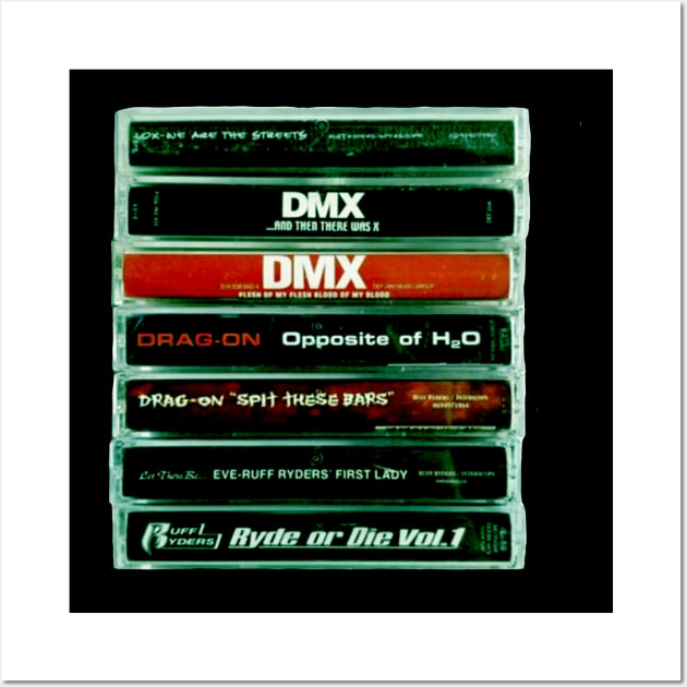 DMX Cassette Wall Art by Vamp Pattern